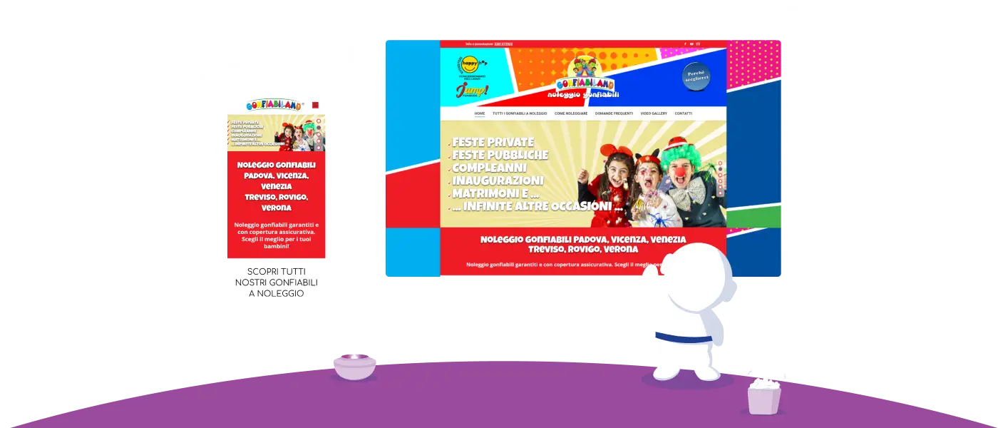 Banner Gonfiabiland