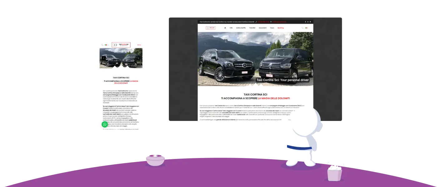 Banner Taxi Cortina Sci