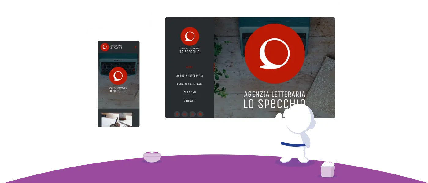 Banner Agenzia Letteraria Lo specchio