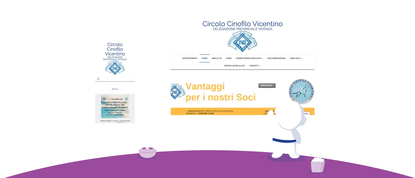 Banner Circolo Cinofilo Vicenza